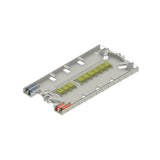 COYOTE® LITE-GRIP® LGSTS72 Long Deep Profile Splice Tray, 72 Splices per Tray, Plastic, Clear