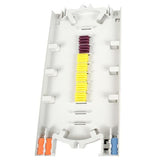 Lite Grip Long Trays Splice Tray, Includes 5 Splice Blocks to Support up to 40 Single Fusion Splices