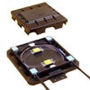 Includes closure assembly with four port sealing grommets, two single fusion and one ribbon LITE-GRI