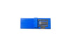 Single Mode SC Mating Sleeve, Polymer Housing, Zirconia Sleeve, Blue Color