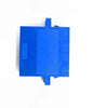 Quad Single Mode LC Mating Sleeve, Beige Color, Duplex SC Footprint, Snap & Screw Mount