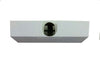 8-Port Wall Mount Box for (4) SC Duplex Adapters - Adapters not included