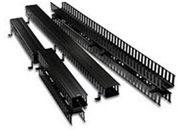 Leviton Versi-Duct Slotted Vertical Cable Management- Front & Rear, 80" length
