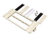 Faceplate accepts six Ortronics TracJack