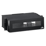 3RU, empty, w/metal cover (holds (12) OPT-X adapter plates) 500 series
