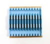 PLP 12 Count Standard Profile Tray with Elastomeric Splice Block - Fusion & Mechanical Splices