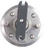 Molex MT-RJ Connector Hand Polish Puck - Stainless Steel