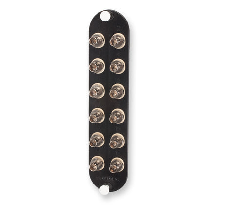Corning LANscape CCH Patch Panel with 8 ST Compatible adapters, 62.5 µm Multimode