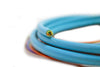 Distribution Pigtail 6 Fiber Multimode (50um OM3) LC/UPC Aqua Boots 3 Meters