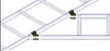 Adjustable Horizontal Splice Hardware (Pair)