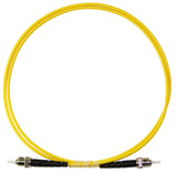 1m ST-ST Simplex 8.3/125µm single mode patch cord, UPC polish