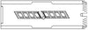 Splice Closure Fiber (SCF) Tray, 48 heat-shrink single-fiber splices or 6 mass fusion splices - FOSCO (Fiber Optics For Sale Co.) - 2