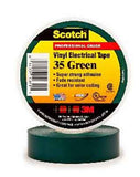 3M 35 Series Electrical Tape (1/2"x20') -10 rolls/pkg