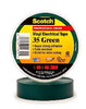3M 35 Series Electrical Tape (1/2"x20') -10 rolls/pkg