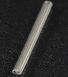 Dia. 0.5mm X 25mm(L) Steel Member Fusion Splice Sleeve - Pack Of 25 Pcs - Clear Color